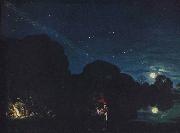 Adam Elsheimer Flight into Egypt painting